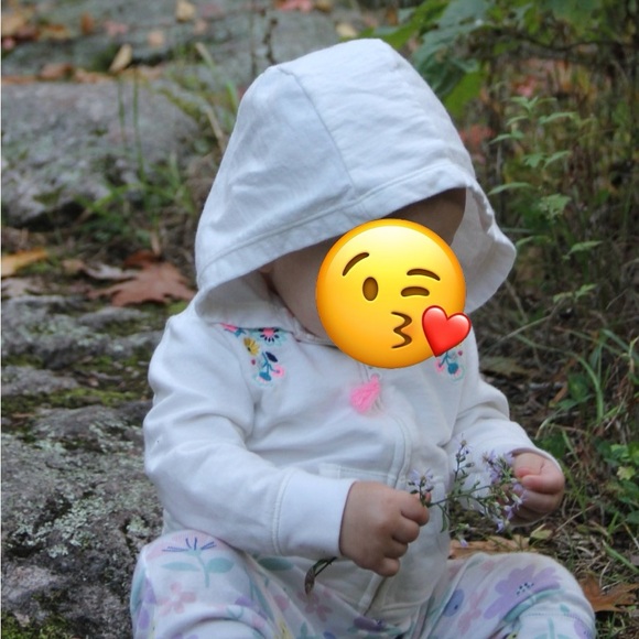 Carters Zip Up Hoodie, 9m - Picture 7 of 8
